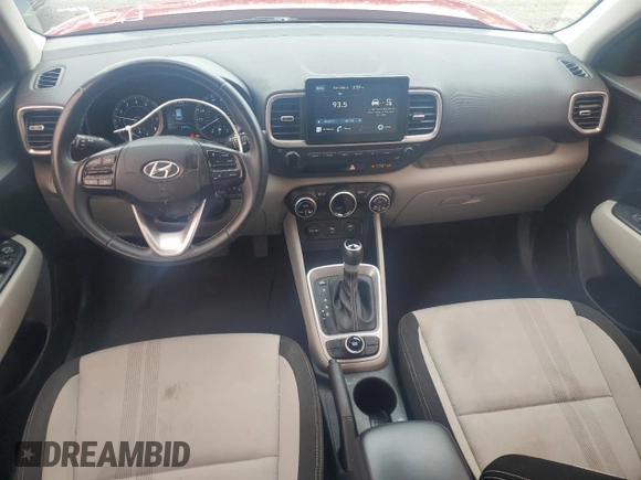 2021 Hyundai Venue SEL with VIN KMHRC8A33MU073251, listed as a Copart auction lot 54478155 with 59,531 mi miles and Clean Title. Bid and sale history available at carsss.com. Image 8.