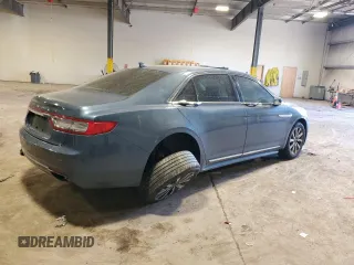 2019 Lincoln Continental Standard with VIN 1LN6L9PK9K5602393, listed as a Copart auction lot 87904185 with 85,129 mi miles and Salvage Title. Bid and sale history available at carsss.com. Image 3.