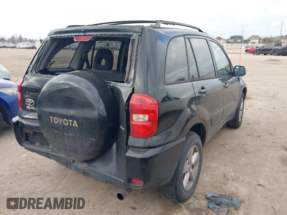 2005 Toyota RAV4 with VIN JTEHD20V350044477, listed as a IAAI auction lot 41512810 with 213,660 mi miles. Bid and sale history available at carsss.com. Image 4.