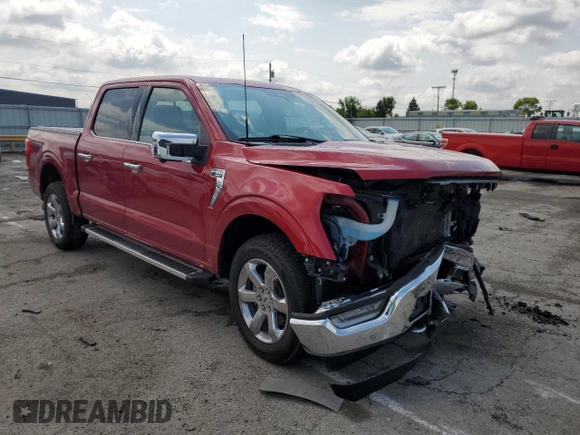 2022 Ford F-150 XL z VIN 1FTFW1E52NKD97029, wystawiony jako Copart lot #60269035 z przebiegiem 39 743 mil mil oraz Szkoda całkowita • Salvage title. Historia ofert i sprzedaży dostępna na DreamBid. Obrazek 4.