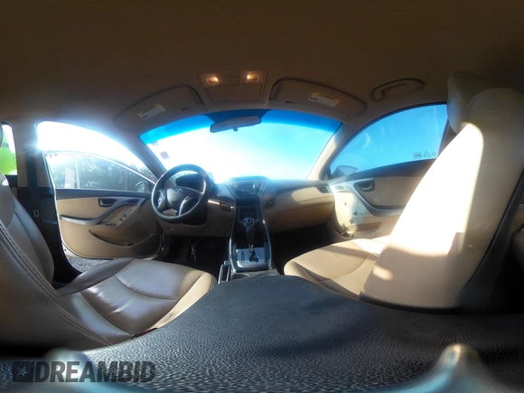 2013 Hyundai Elantra GLS z VIN 5NPDH4AE2DH324863, wystawiony jako IAAI lot #42177395 z przebiegiem 140 197 mil mil oraz . Historia ofert i sprzedaży dostępna na DreamBid. Obrazek 18.