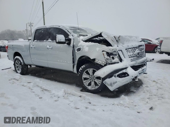 2016 Nissan Titan XD PRO-4X with VIN 1N6BA1F49GN511951, listed as a Copart auction lot 87577645 with 116,076 mi miles and Salvage Title. Bid and sale history available at carsss.com. Image 4.