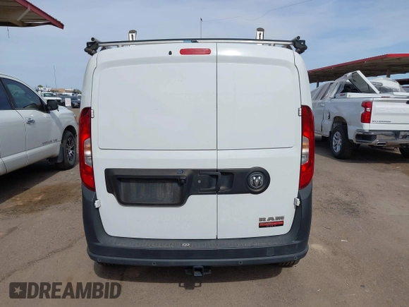 2018 Ram ProMaster City Cargo Tradesman with VIN ZFBERFAB9J6L65177, listed as a IAAI auction lot 42094643 with 140,843 mi miles and . Bid and sale history available at carsss.com. Image 16.