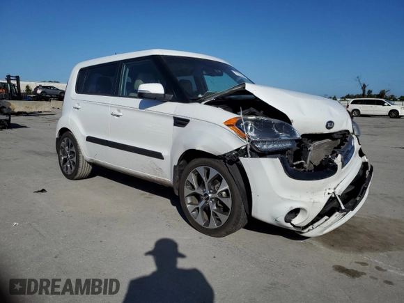 2013 Kia Soul + with VIN KNDJT2A61D7589678, listed as a Copart auction lot 77333344 with 83,573 mi miles and Salvage Title. Bid and sale history available at carsss.com. Image 4.