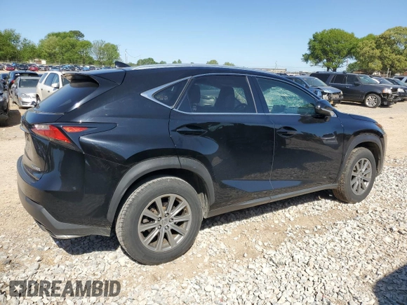 2017 Lexus NX 200t with VIN JTJYARBZ9H2064969, listed as a Copart auction lot 52490765 with 101,116 mi miles and Salvage title. Bid and sale history available at DreamBid. Image 3.