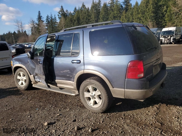 2003 Ford Explorer Eddie Bauer with VIN 1FMDU74W33UA62109, listed as a Copart auction lot 42057885 with 114,416 mi miles and Salvage Title. Bid and sale history available at carsss.com. Image 2.