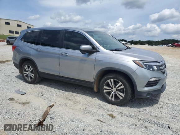 2018 Honda Pilot EX-L with VIN 5FNYF5H55JB020679, listed as a Copart auction lot 56469725 with 62,561 mi miles and Salvage title. Bid and sale history available at DreamBid. Image 4.
