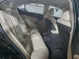 2013 Lexus IS 250 with VIN JTHBF5C26D5187477, listed as a Copart auction lot 51536255 with Not Provided miles and Salvage Title. Bid and sale history available at DreamBid. Image 10.