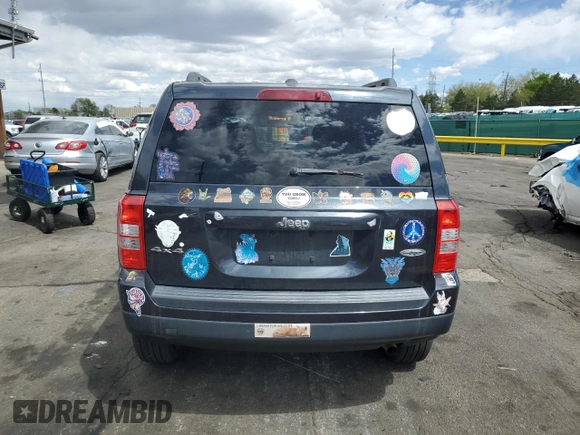 2015 Jeep Patriot High Altitude with VIN 1C4NJRFB9FD258471, listed as a Copart auction lot 54759735 with 127,823 mi miles and Salvage title. Bid and sale history available at DreamBid. Image 6.