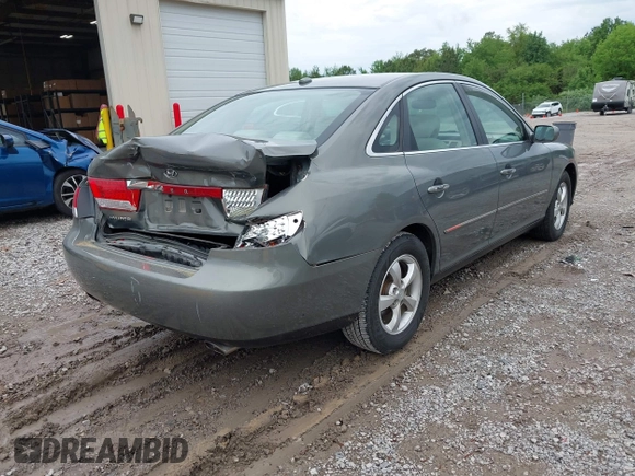 2007 Hyundai Azera GLS with VIN KMHFC46D47A210118, listed as a IAAI auction lot 42092853 with 194,800 mi miles and . Bid and sale history available at DreamBid. Image 4.