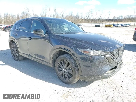2022 Mazda CX-5 2.5 Turbo with VIN JM3KFBAY1N0636626, listed as a Copart auction lot 52257685 with 41,329 mi miles and Salvage Title. Bid and sale history available at carsss.com. Image 12.