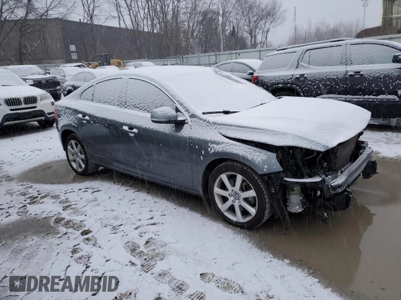 2016 Volvo S60 T5 Premier with VIN YV1612TK4G2402581, listed as a Copart auction lot 86173764 with 81,254 mi miles and Salvage Title. Bid and sale history available at carsss.com. Image 4.