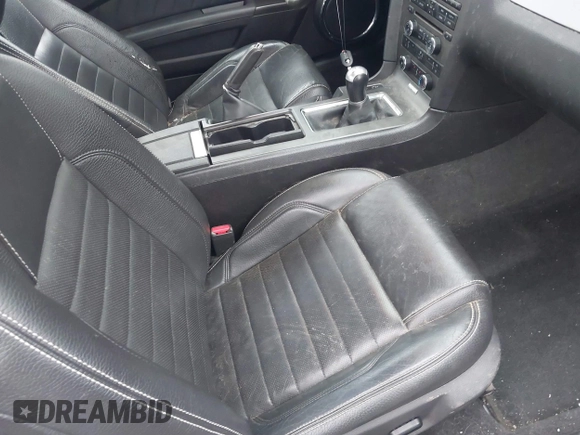 2012 Ford Mustang V6 Premium with VIN 1ZVBP8AM7C5268553, listed as a IAAI auction lot 41715730 with 97,848 mi miles. Bid and sale history available at carsss.com. Image 5.