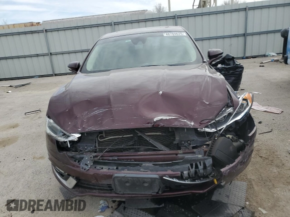 2017 Ford Fusion Titanium with VIN 3FA6P0D94HR345757, listed as a Copart auction lot 48789625 with 83,239 mi miles and Salvage title. Bid and sale history available at DreamBid. Image 5.