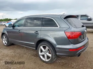2015 Audi Q7 S line Prestige with VIN WA1DGAFE8FD013354, listed as a Copart auction lot 59822655 with 110,464 mi miles and Salvage title. Bid and sale history available at DreamBid. Image 2.