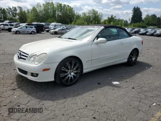2007 Mercedes-Benz CLK 350 with VIN WDBTK56F27T081171, listed as a Copart auction lot 67127064 with 122,972 mi miles and Salvage Title. Bid and sale history available at DreamBid. Image 1.