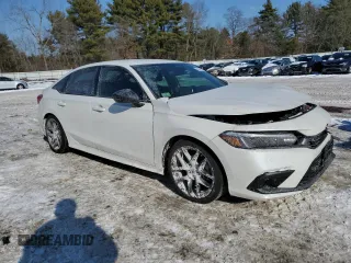 2024 Honda Civic Sedan Sport with VIN 2HGFE2F52RH554693, listed as a Copart auction lot 42432135 with 6,985 mi miles and Salvage Title. Bid and sale history available at carsss.com. Image 4.