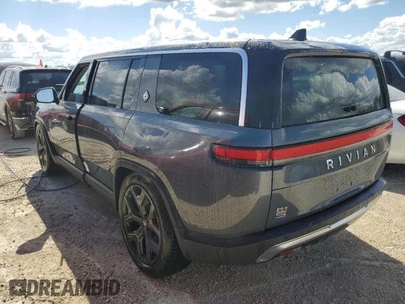 2024 Rivian R1S Adventure with VIN 7PDSGABA4RN031387, listed as a Copart auction lot 75098504 with Not Provided miles and Salvage Title. Bid and sale history available at carsss.com. Image 2.