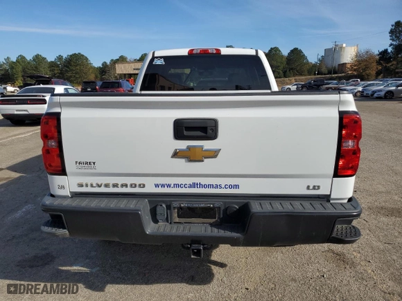2019 Chevrolet Silverado 1500 LD Work Truck with VIN 2GCVKNEC2K1210137, listed as a Copart auction lot 83155054 with NaN miles and Clean Title. Bid and sale history available at carsss.com. Image 6.