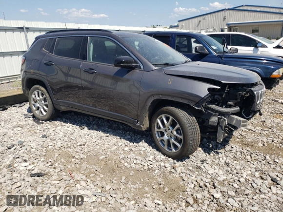 2022 Jeep Compass Latitude Lux с VIN 3C4NJDFBXNT113984, выставлен на аукционе Copart как лот 69296974 с пробегом Не указан миль и Списание • Salvage title. История ставок и продаж доступна на DreamBid. Изображение 4.