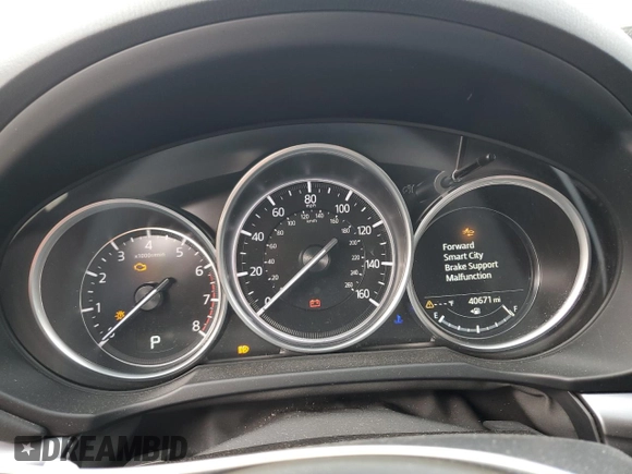 2021 Mazda CX-5 Touring with VIN JM3KFACM1M0313910, listed as a Copart auction lot 47834815 with 40,671 mi miles and Salvage Title. Bid and sale history available at carsss.com. Image 9.
