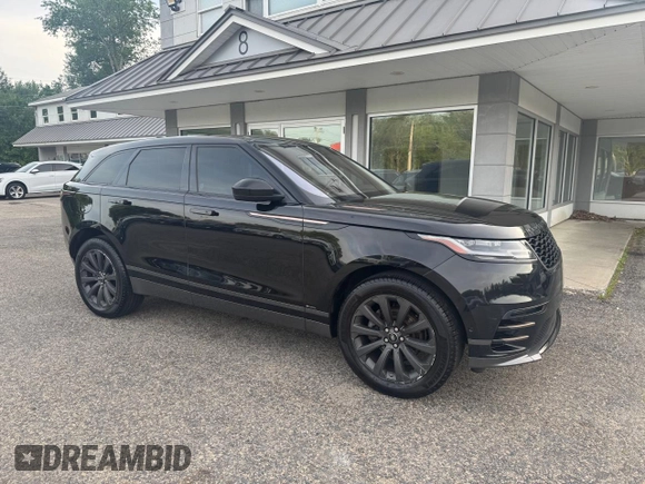 2018 Land Rover Range Rover Velar R-Dynamic SE z VIN SALYL2RX7JA715416, wystawiony jako Copart lot #62775895 z przebiegiem 123 921 mil mil oraz Czysty tytuł • Clean title. Historia ofert i sprzedaży dostępna na DreamBid. Obrazek 1.