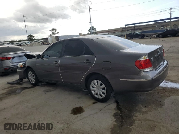 2006 Toyota Camry STD with VIN 4T1BE32K96U739066, listed as a Copart auction lot 59822965 with Not provided miles and Salvage title. Bid and sale history available at DreamBid. Image 2.