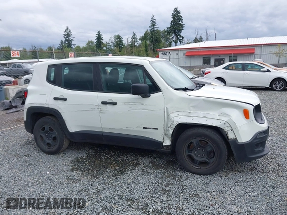 2017 Jeep Renegade Sport z VIN ZACCJAAH8HPG00484, wystawiony jako IAAI lot #42581933 z przebiegiem 138 091 mil mil oraz . Historia ofert i sprzedaży dostępna na DreamBid. Obrazek 13.
