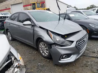 2021 Hyundai Accent SE with VIN 3KPC24A62ME144938, listed as a IAAI auction lot 41548682 with 50,967 mi miles. Bid and sale history available at carsss.com. Image 13.