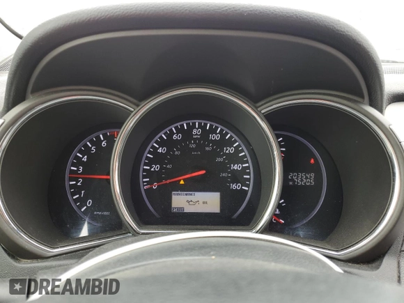 2012 Nissan Murano S with VIN JN8AZ1MW4CW206037, listed as a Copart auction lot 49327285 with 203,549 mi miles and Salvage Title. Bid and sale history available at DreamBid. Image 9.