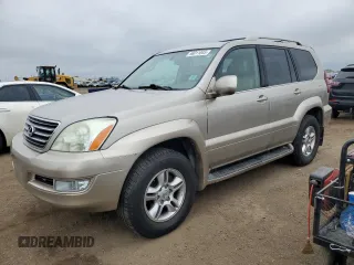 2004 Lexus GX 470 z VIN JTJBT20X740033069, wystawiony jako Copart lot #56011045 z przebiegiem 263 891 mil mil oraz Tytuł czysty. Historia ofert i sprzedaży dostępna na DreamBid. Obrazek 1.