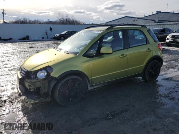 2013 Suzuki SX4 with VIN JS2YB5A48D6100481, listed as a Copart auction lot 46864645 with 98,852 mi miles and Salvage Title. Bid and sale history available at DreamBid. Image 1.