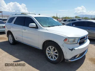 2014 Dodge Durango SXT with VIN 1C4RDHAG7EC561193, listed as a IAAI auction lot 42665946 with 179,977 mi miles and . Bid and sale history available at DreamBid. Image 1.
