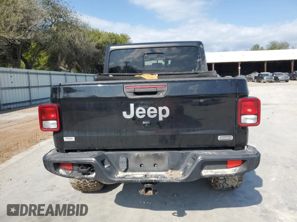 2021 Jeep Gladiator High Altitude with VIN 1C6HJTFG4ML546222, listed as a Copart auction lot 80474614 with Not provided miles and Salvage title. Bid and sale history available at DreamBid. Image 6.