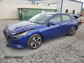 2023 Hyundai Elantra SEL with VIN KMHLS4AG1PU568928, listed as a Copart auction lot 61476755 with 38,196 mi miles and Non repairable. Bid and sale history available at DreamBid. Image 1.