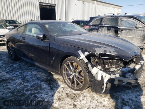 2020 BMW 8 Series M850i xDrive z VIN WBABC4C04LCE75995, wystawiony jako Copart lot #41862035 z przebiegiem 31 550 mil mil oraz Szkoda całkowita • Salvage title. Historia ofert i sprzedaży dostępna na DreamBid. Obrazek 4.