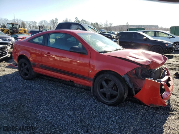 2007 Pontiac G5 with VIN 1G2AL15F577190317, listed as a Copart auction lot 48453935 with 194,580 mi miles and Salvage Title. Bid and sale history available at carsss.com. Image 4.