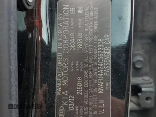2012 Kia Forte EX with VIN KNAFU4A24C5623308, listed as a Copart auction lot 74760004 with Not Provided miles and Salvage Title. Bid and sale history available at carsss.com. Image 13.