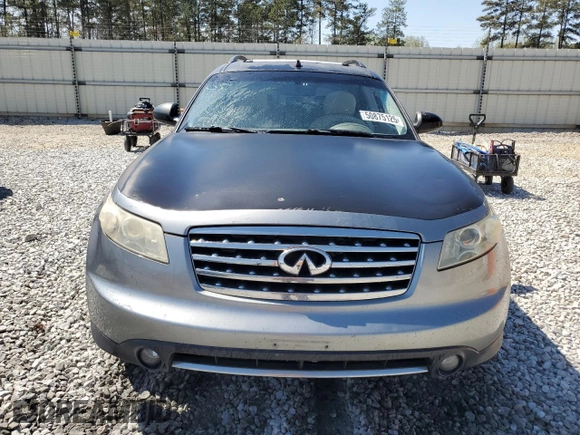 2008 Infiniti FX with VIN JNRAS08W18X204669, listed as a Copart auction lot 50875125 with 179,900 mi miles and Salvage title. Bid and sale history available at DreamBid. Image 5.