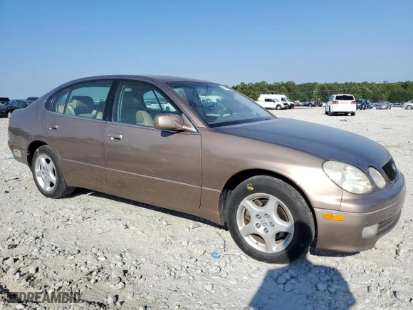 2000 Lexus GS 300 with VIN JT8BD68S0Y0112832, listed as a Copart auction lot 74712164 with 340,411 mi miles and Salvage Title. Bid and sale history available at carsss.com. Image 4.