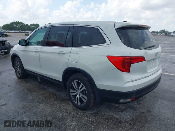 2016 Honda Pilot EX-L with VIN 5FNYF5H50GB043294, listed as a IAAI auction lot 41930654 with 92,728 mi miles and . Bid and sale history available at DreamBid. Image 3.