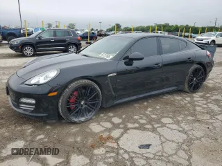 2012 Porsche Panamera with VIN WP0AA2A76CL014075, listed as a Copart auction lot 63737605 with 137,023 mi miles and Salvage title. Bid and sale history available at DreamBid. Image 1.
