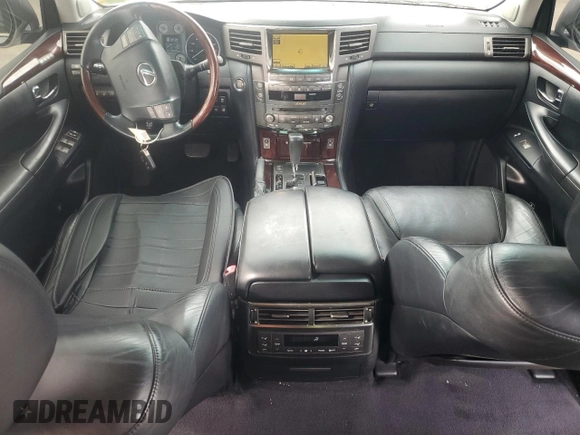 2011 Lexus LX 570 with VIN JTJHY7AX6B4061104, listed as a Copart auction lot 57788225 with 184,040 mi miles and Clean title. Bid and sale history available at DreamBid. Image 8.