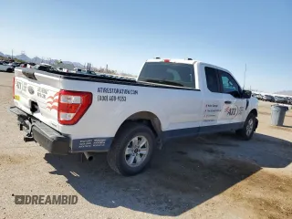2021 Ford F-150 XL with VIN 1FTEX1CP0MKE44585, listed as a Copart auction lot 48280755 with 73,087 mi miles and Salvage title. Bid and sale history available at DreamBid. Image 3.