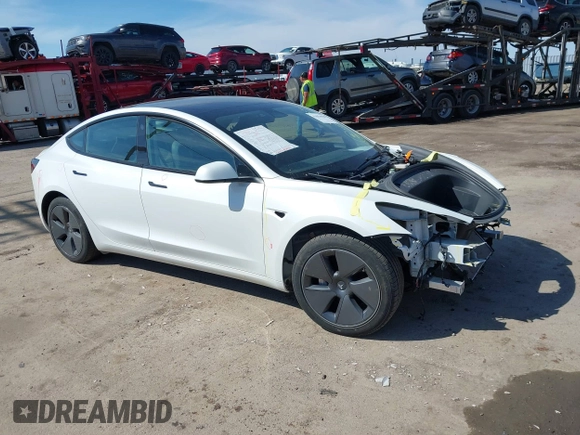2023 Tesla Model 3 с VIN 5YJ3E1EA4PF433984, выставлен на аукционе IAAI как лот 41834180 с пробегом Не указан миль и . История ставок и продаж доступна на DreamBid. Изображение 1.
