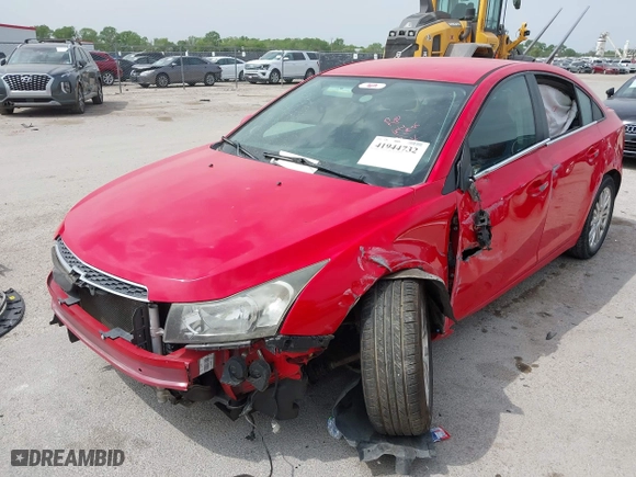 2014 Chevrolet Cruze ECO with VIN 1G1PH5SB2E7353415, listed as a IAAI auction lot 41944732 with 1 mi miles. Bid and sale history available at carsss.com. Image 18.