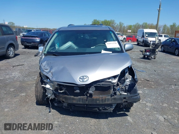 2013 Toyota Sienna XLE AAS with VIN 5TDYK3DC7DS299024, listed as a IAAI auction lot 42055130 with 349,520 mi miles. Bid and sale history available at carsss.com. Image 12.