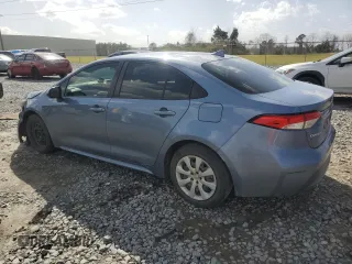 2022 Toyota Corolla LE with VIN JTDEPMAE1N3011243, listed as a Copart auction lot 47809625 with 42,584 mi miles and Salvage Title. Bid and sale history available at carsss.com. Image 2.