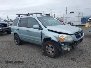 2003 Honda Pilot EX z VIN 2HKYF18793H583183, wystawiony jako IAAI lot #42141520 z przebiegiem 236 380 mil mil oraz . Historia ofert i sprzedaży dostępna na DreamBid. Obrazek 1.