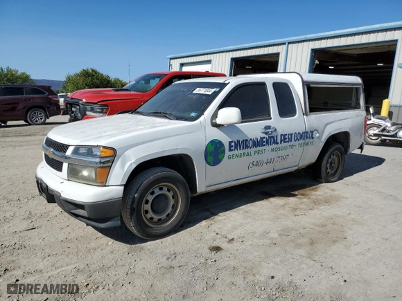 2012 Chevrolet Colorado Work Truck with VIN 1GCESBFE9C8164724, listed as a Copart auction lot 76771844 with 0 mi miles and Clean Title. Bid and sale history available at carsss.com. Image 1.